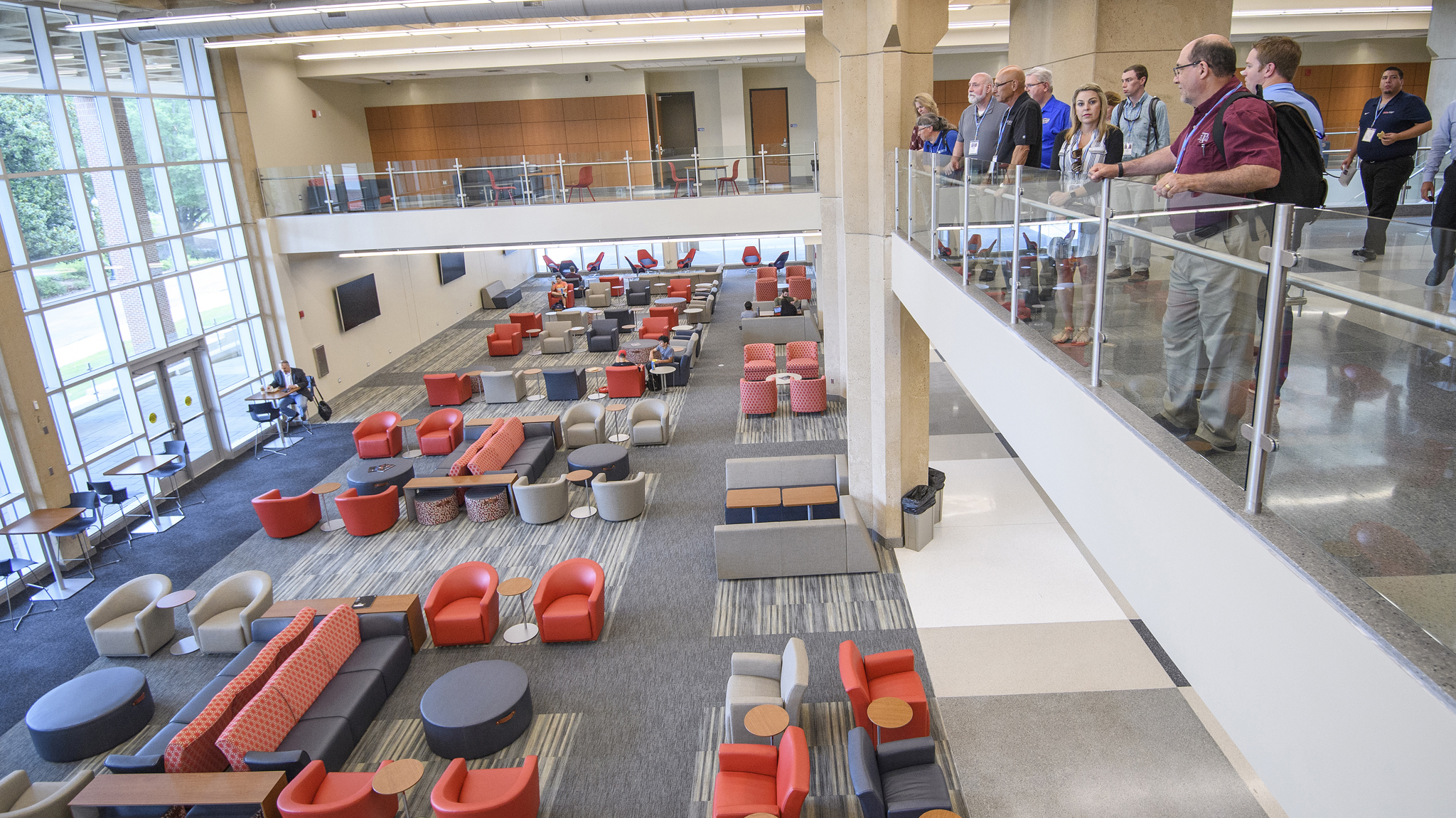 The $60 million renovation and expansion to the Ole Miss Student Union provides more space for events and collaboration. Photo by Thomas Graning/Ole Miss Digital Imaging Services