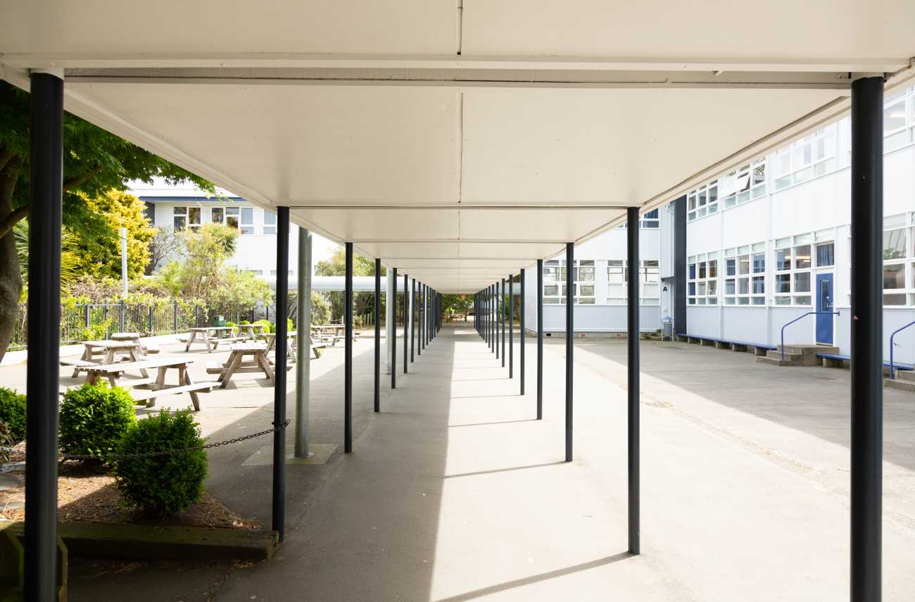 burnside high school corridor