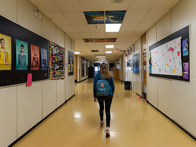 clearwater secondary hallways