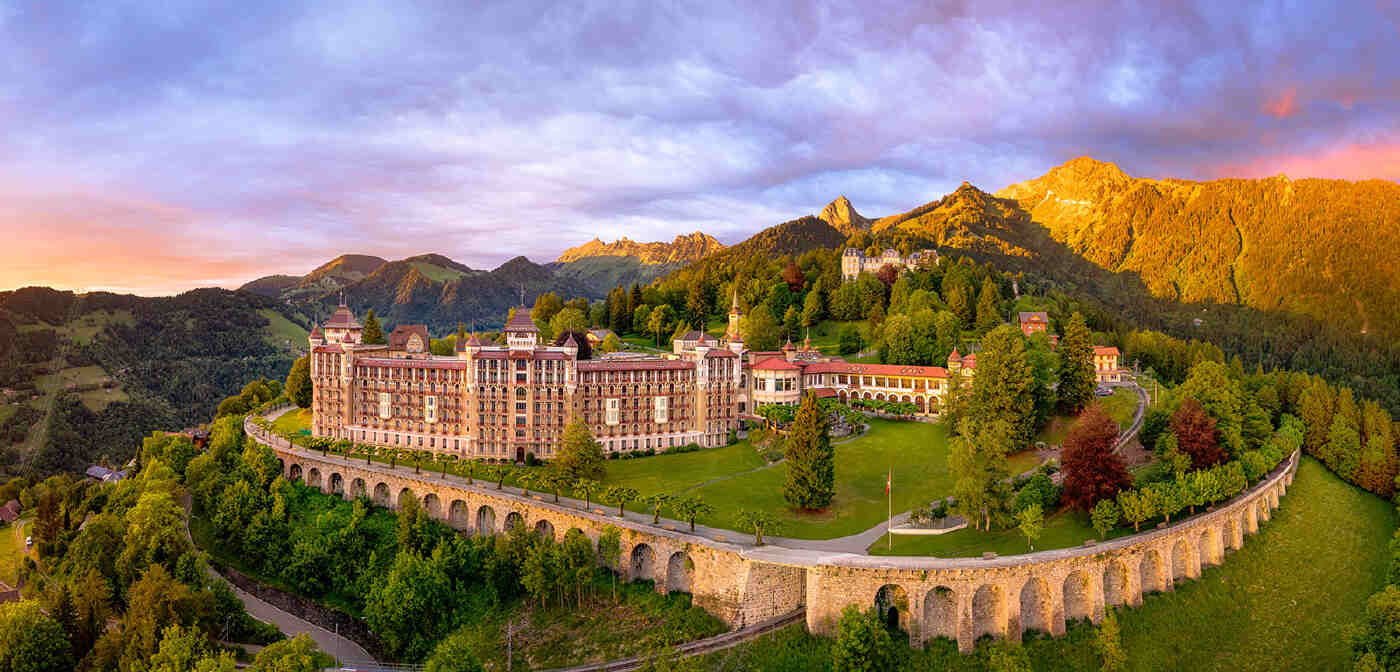 swiss hotel management school building